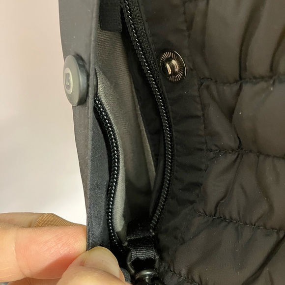 Women’s Thin SkiJacket/Coat, Black/Gray, Large; Full Front Zipper, Burton - Picture 9 of 11